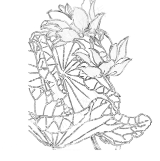 创意海洋之灵趋势荷花