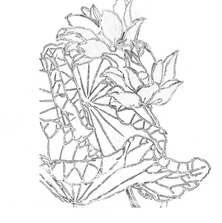 创意海洋之灵趋势荷花