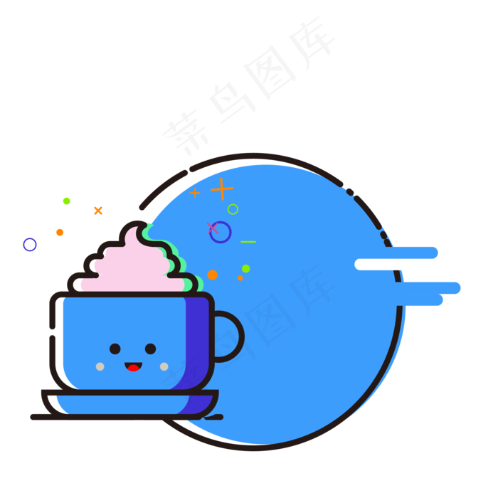 MBE风格小清新水果边框