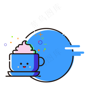 MBE风格小清新水果边框