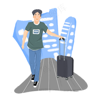 毕业季离校返乡人物