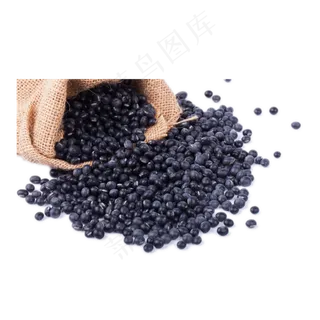 一大袋新鲜的黑豆,免抠元素