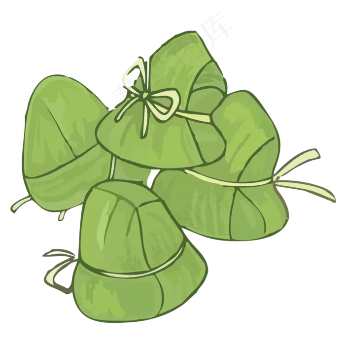 端午节粽子(2000*2000px 300 dpi )ai矢量模版下载