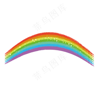 彩虹水彩彩虹