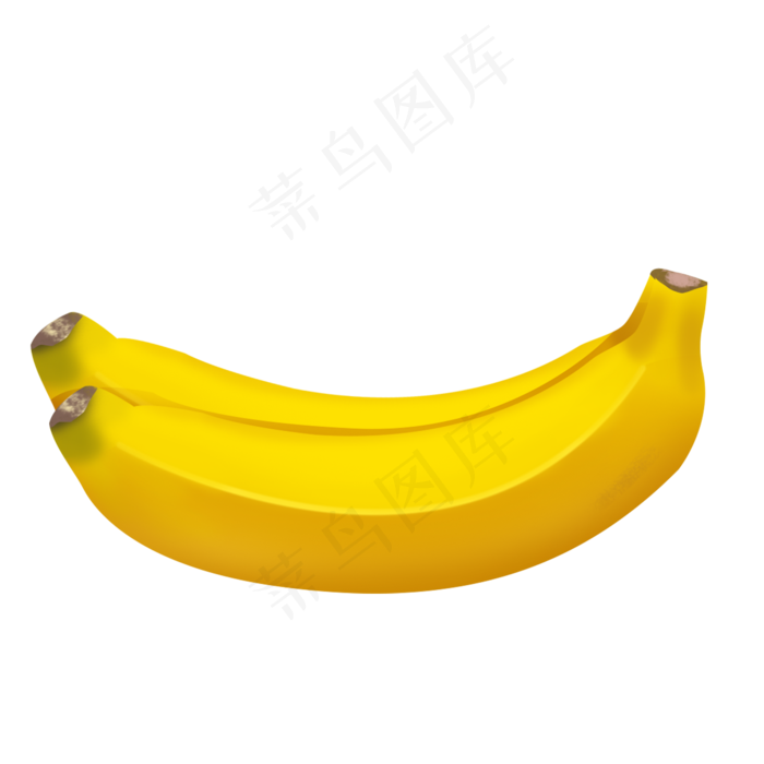 卡通水果香蕉免抠psd免抠图