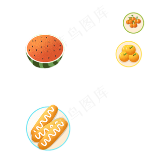 水果面包食物