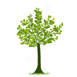 一棵生长茂盛的大树