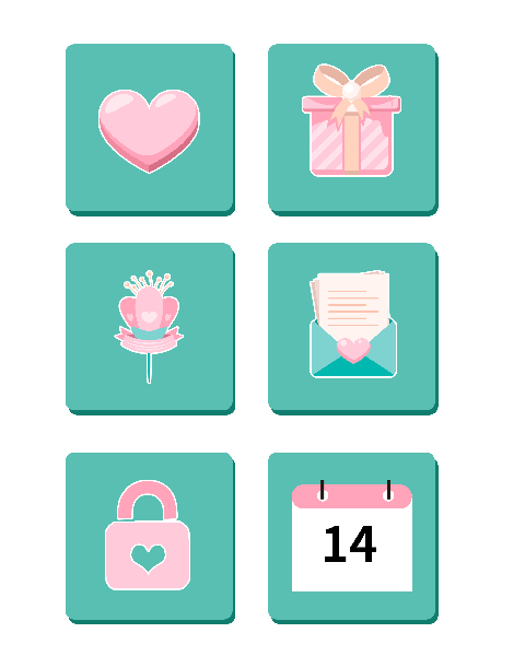 情人节图标AI