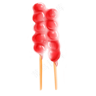 儿童节小吃糖葫芦