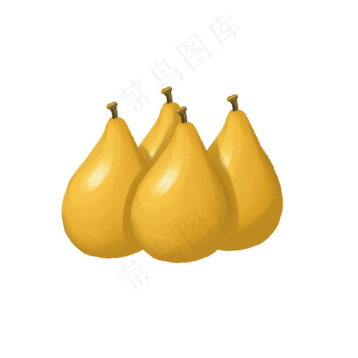 手绘水果png素材(2000X2000(DPI:300))psd模版下载