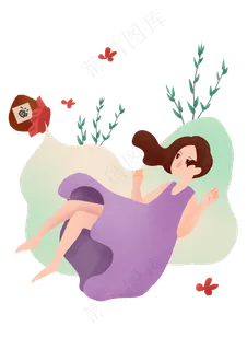 端午节雄黄酒插画