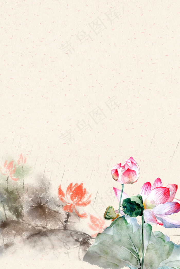 中国风海报背景图片