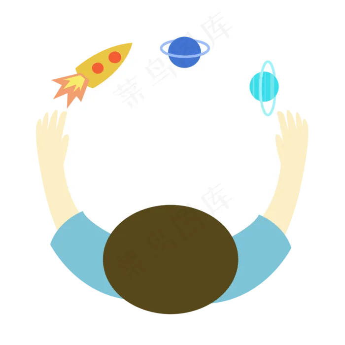 儿童节玩具边框(2700X2700(DPI:300))psd模版下载