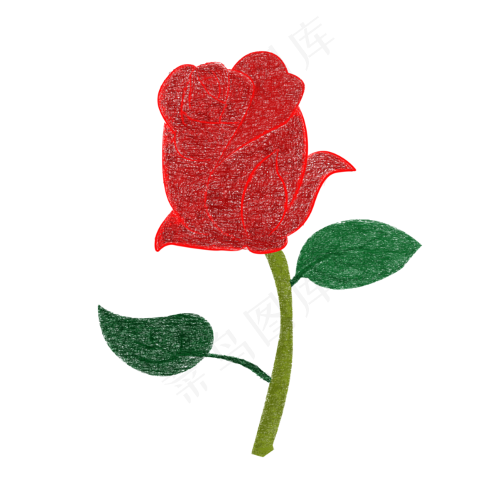 情人节玫瑰花png(3543X3543(DPI:300))psd模版下载