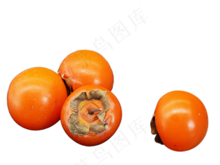 秋季果实柿子,免抠元素