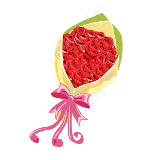 可商用高清玫瑰花艺花束04