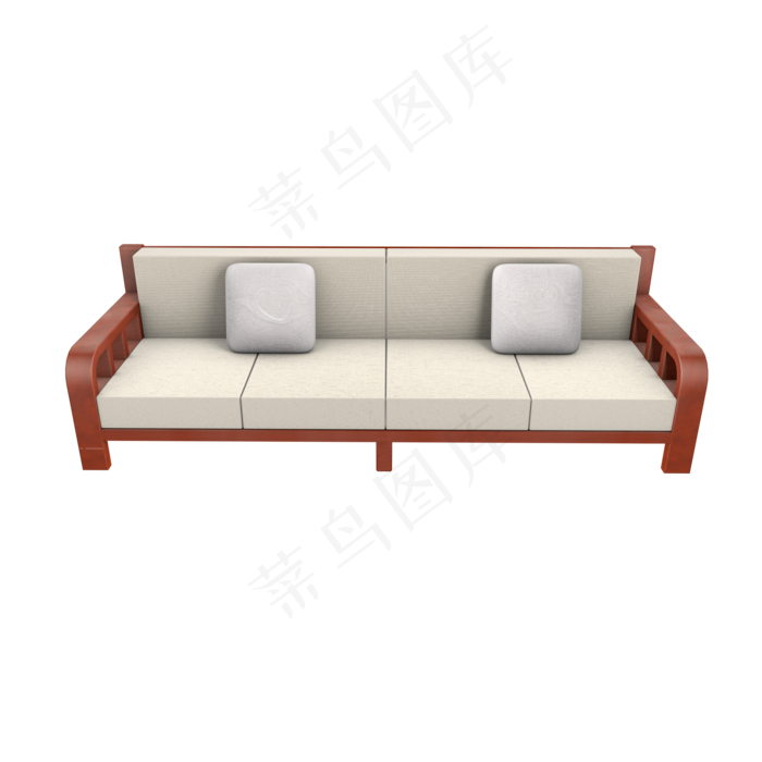 C4D仿真实物沙发家具,免抠元素
