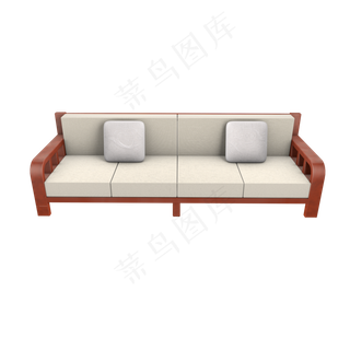 C4D仿真实物沙发家具,免抠元素