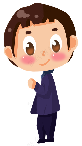 五四青年节男生形象