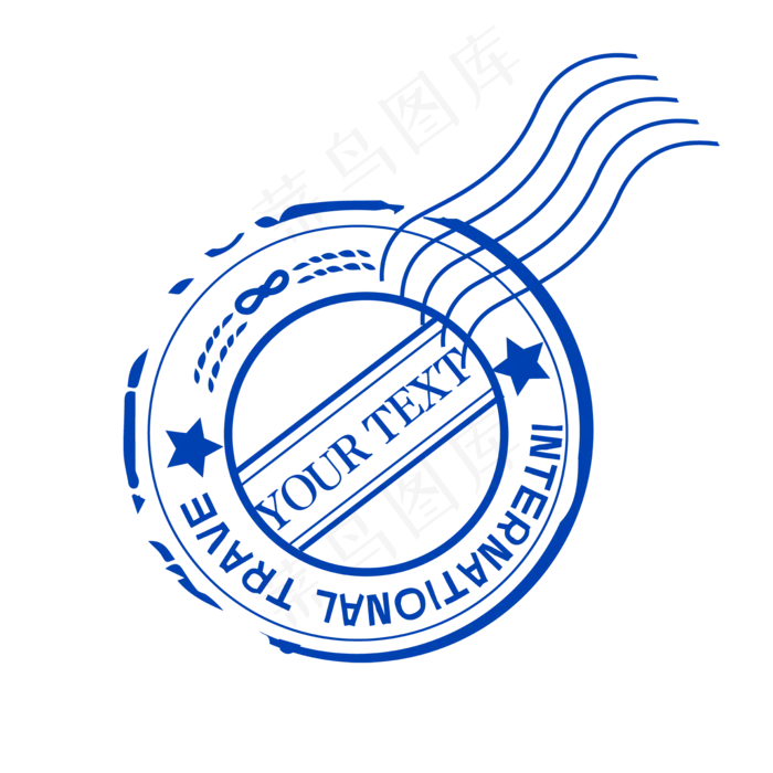 复古矢量欧式印章(2000*2000px 300 dpi )ai矢量模版下载