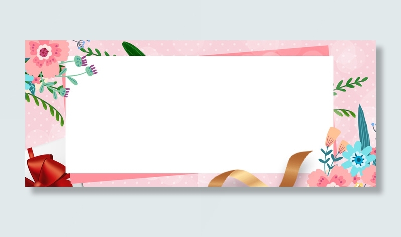 小清新母亲节感恩妈妈的爱促销粉色背景海报