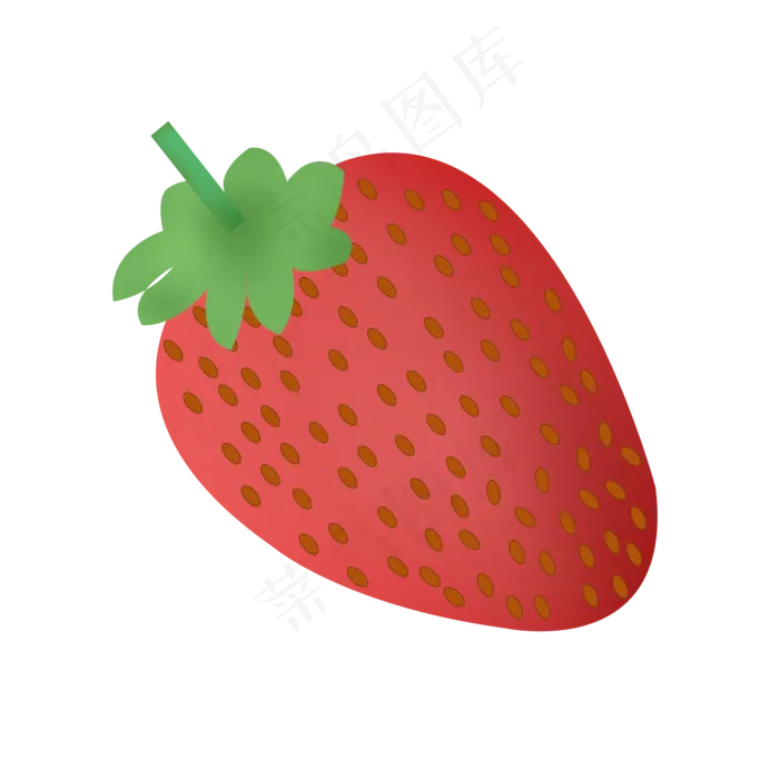 红色水果草莓效果(2000X2000(DPI:300))psd模版下载