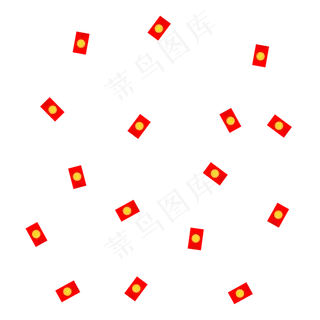 金币红包雨,免抠元素