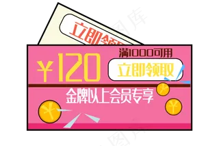 120元优惠券