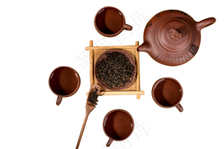 茶具茶壶茶碗,免抠元素
