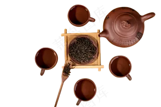 茶具茶壶茶碗,免抠元素