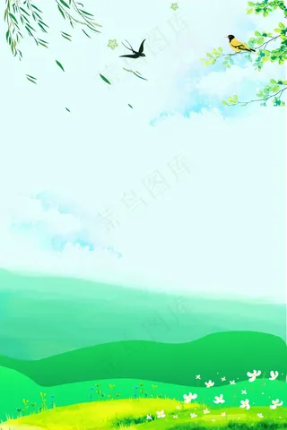 夏季场景初夏来临