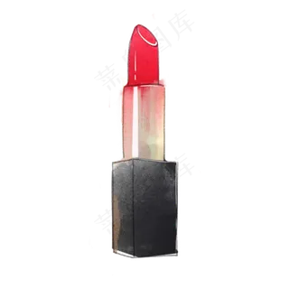 美妆节小清新水彩风女生口红免扣