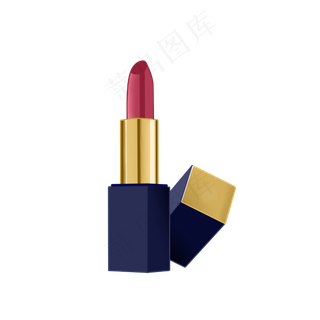 方管口红免扣素材,免抠元素
