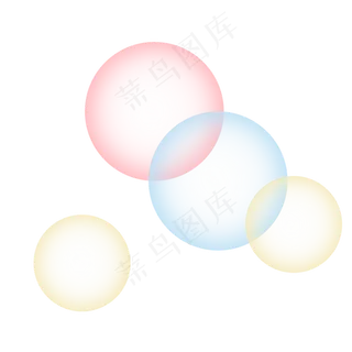 儿童节泡泡手绘卡通免抠素材