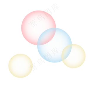 儿童节泡泡手绘卡通免抠素材