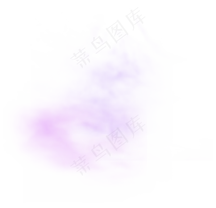 紫色的星云,免抠元素