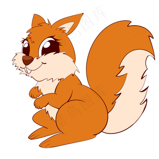 动物小松鼠,免抠元素