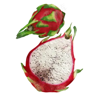 立体水果火龙果