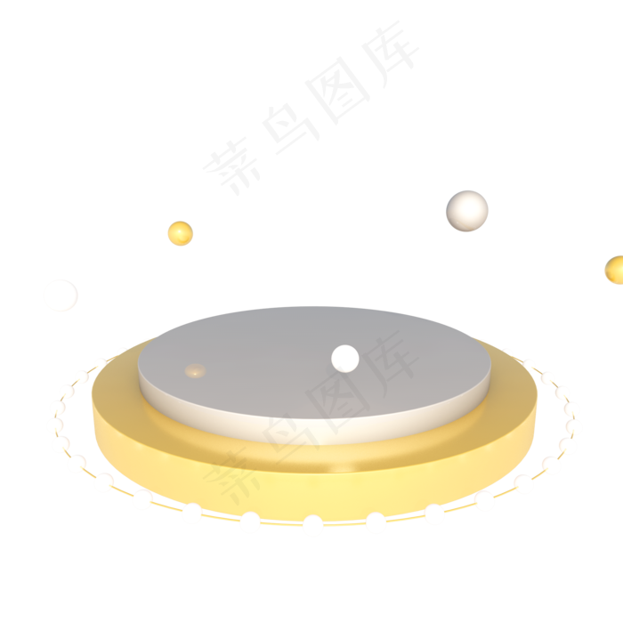 电商舞台漂浮装饰