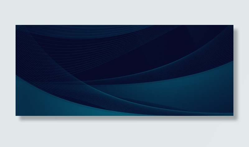 蓝色科技几何曲线线条商务背景