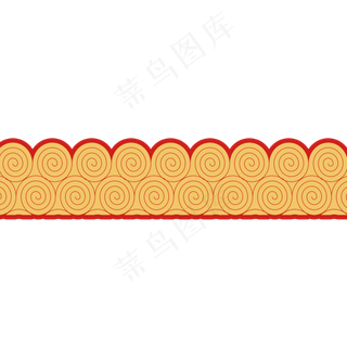 中国风祥云底纹花纹,免抠元素