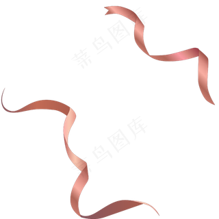 粉色飘逸丝带飘带素材png抠图,免抠元素