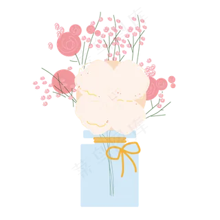 情人节花束手捧花