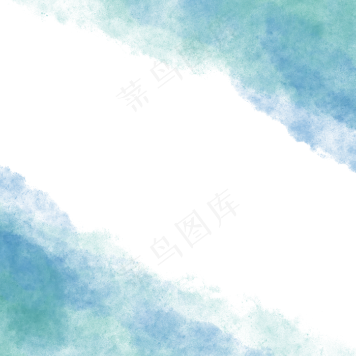 水彩水墨方形边框(2000X2000(DPI:300))psd模版下载