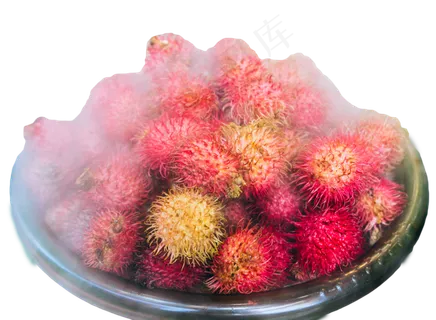 美味好吃红毛荔枝,免抠元素 美味好吃红毛荔枝,免抠元素