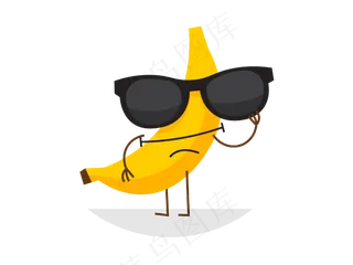 矢量卡通香蕉