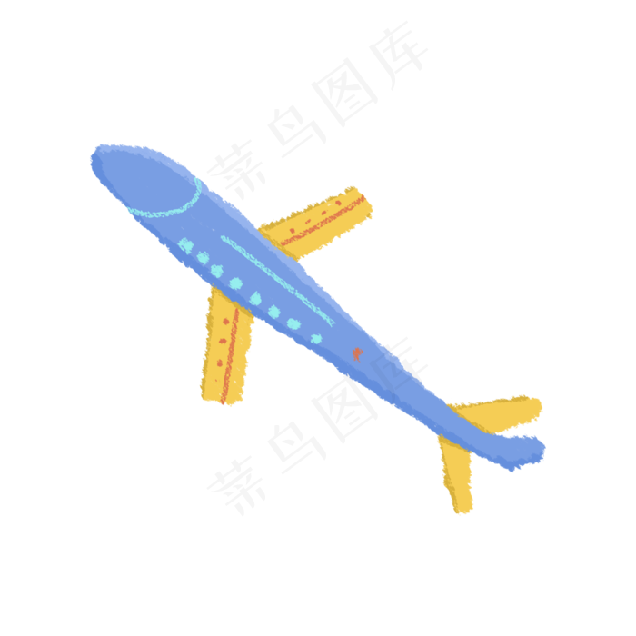 儿童玩具飞机模型(2000X2000(DPI:300))psd模版下载