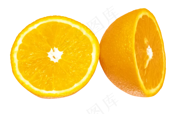 半块水果橙子(3500*2280px 300 dpi )