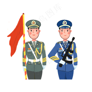 八一建军节军队战士军人