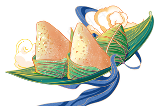 国风的端午节粽子